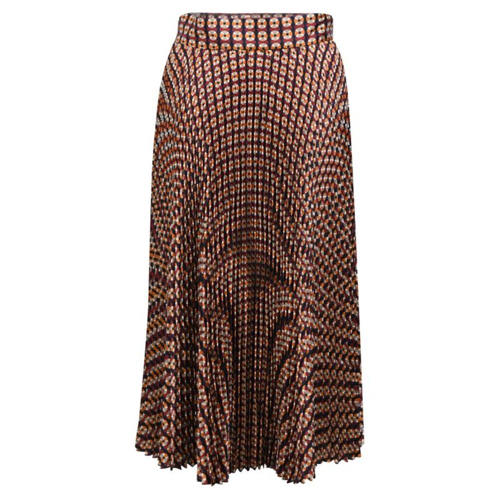 Mulberry Printed Midi Skirt in Multicolor Polyester - Picture 3 of 4
